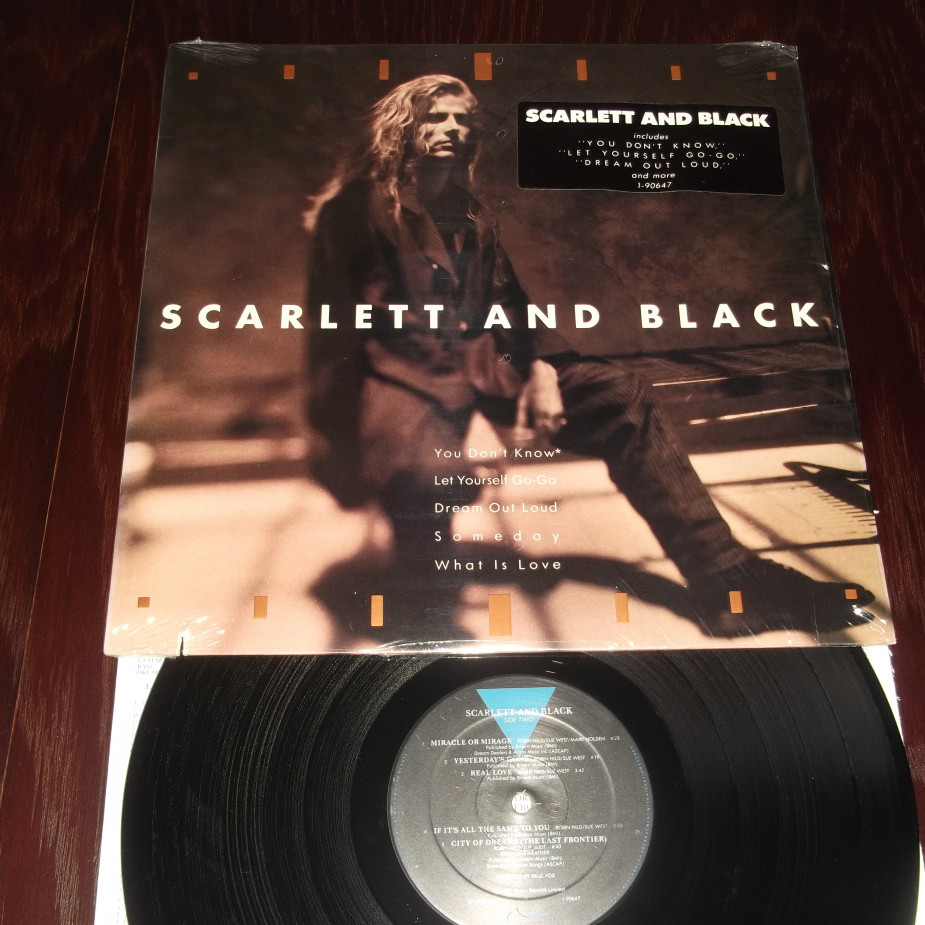 Skelbimo PLOKSTELES LP-SCARLETT AND BLACK -THE OAK RIDGE BOYS nuotrauka