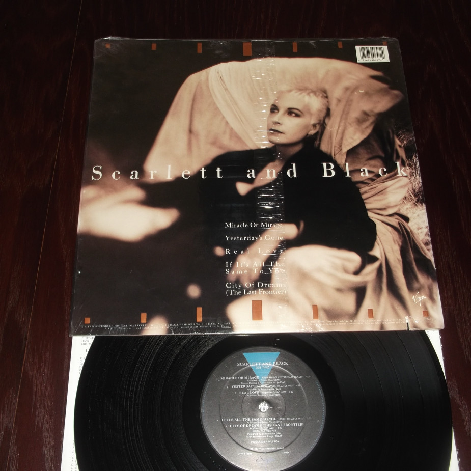 Skelbimo PLOKSTELES LP-SCARLETT AND BLACK -THE OAK RIDGE BOYS nuotrauka