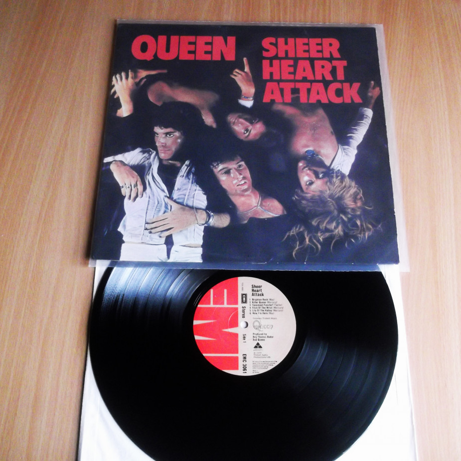 Skelbimo Queen – Sheer Heart Attack-made In Gr.britain nuotrauka